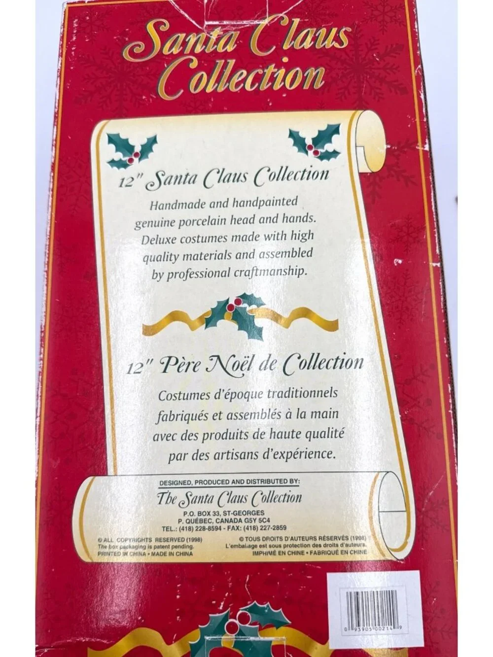 The Santa Claus Collection vintage porcelain